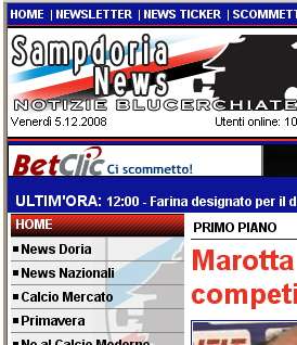 Nasce oggi Sampdorianews.net!