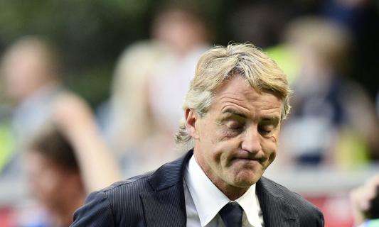 Inter, Mancini: "Con questi errori pazzeschi non puoi vincere in trasferta"