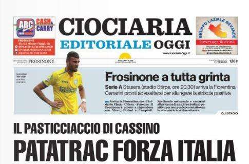 Ciociaria Oggi verso Frosinone-Fiorentina: "A tutta grinta"