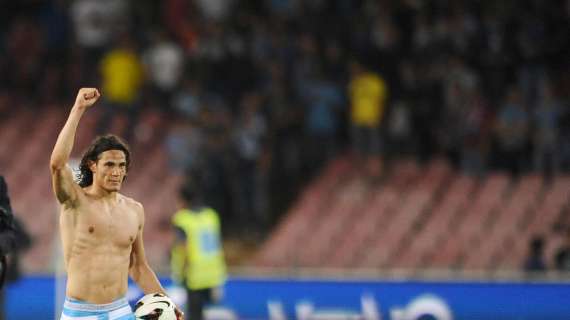 Cavani a Napoli per Football Leader
