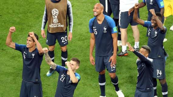 Russia 2018, Zidane celebra la finale della Francia