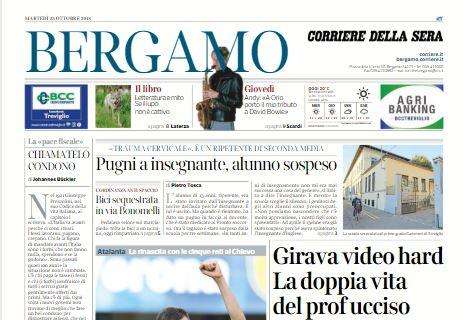 Il Corriere di Bergamo: "Il ritorno al gol grazie a Ilicic e al falso nueve"