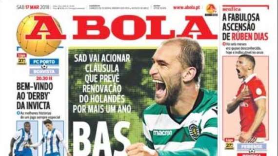 Sporting Lisbona, A Bola: "Bas Dost fino al 2021"