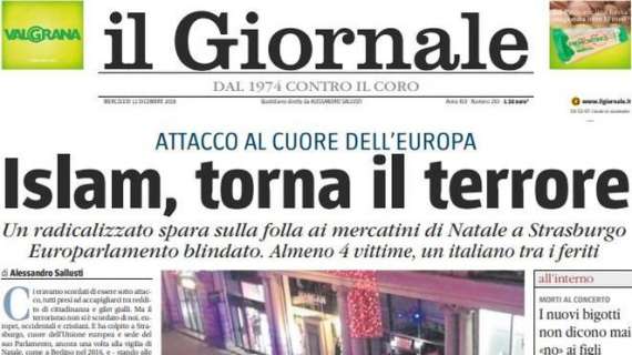 Il Giornale: "Inter e Napoli si buttano via, che delusione la Champions"