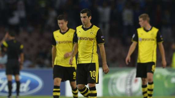 Borussia Dortmund, out anche Mkhitaryan. Stop di 4 settimane