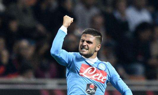 Il Milan crolla a San Siro: fa festa il Napoli con un super Insigne