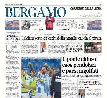 Corriere di Bergamo: "La vendetta dell'ex. Petagna castiga l'Atalanta"