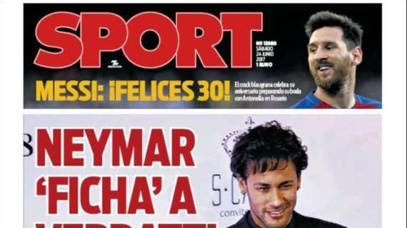 Barcellona, Sport: "Neymar acquista Verratti"