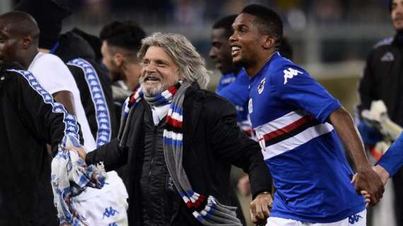 Sampdoria, Ferrero: "Zamparini mi ha chiamato per scusarsi"