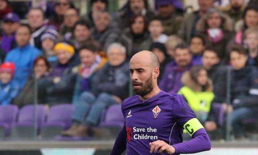 Fiorentina, Borja Valero al 45': "Abbiamo avuto diverse occasioni"