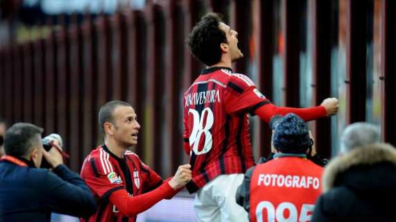Milan, Bonaventura al 45': "Dobbiamo cercare di fare un altro gol"