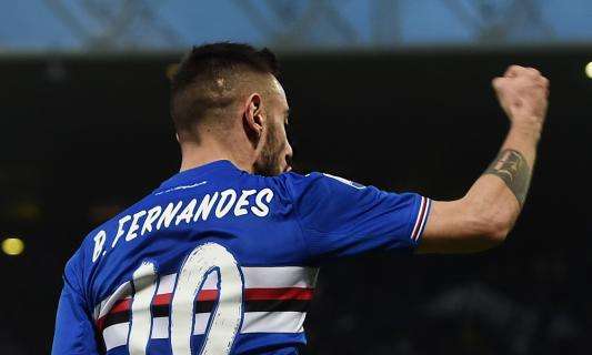 Sampdoria, il saluto di Fernandes: "Genova è blucerchiata"