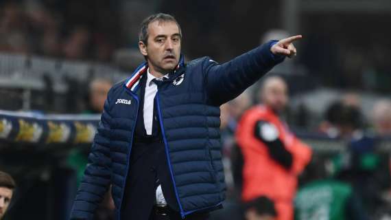 Samp, Giampaolo: "Col Bologna quasi fondamentale. Poi testa alla Lazio"
