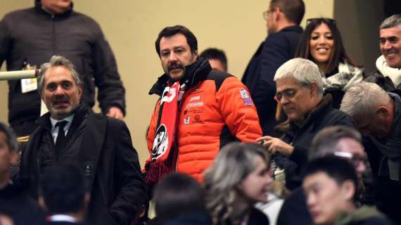Milan fuori dall'Europa League, Salvini: "Che vergogna"
