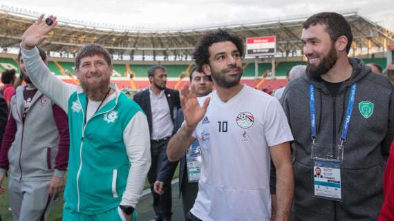 Egitto, Salah disturbato dall'incontro con Kadirov