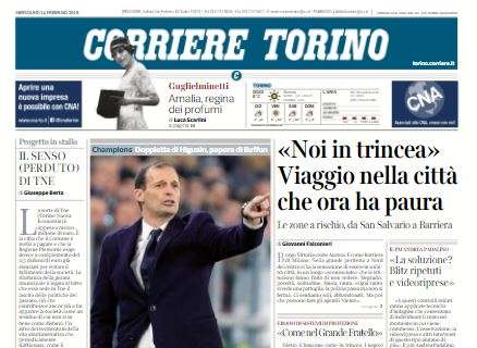 Juventus, Corriere di Torino: "Casa Champions"