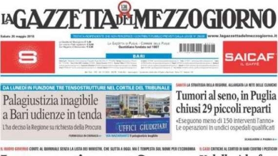 Bari, La Gazzetta del Mezzogiorno: "Tolti due punti"