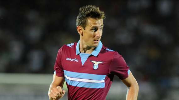 LIVE TMW - Lazio, Klose: "Felice del rinnovo. Djordjevic può essere il mio erede"