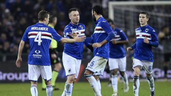 Le pagelle della Sampdoria - Fernando domina a centrocampo, male Barreto