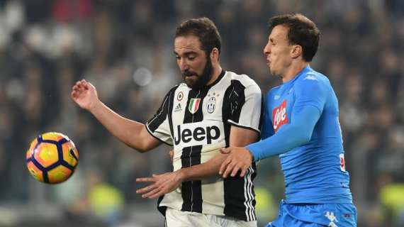 Juventus-Napoli 2-1, arriva il gol di Higuain: il Pipita non esulta