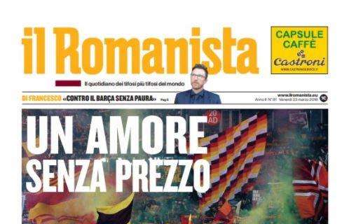 Roma, Il Romanista e il sold out col Barça: "Amore senza prezzo"