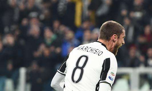Juve, Marchisio al 45': "Gara fondamentale, fortunati a fare subito due gol"