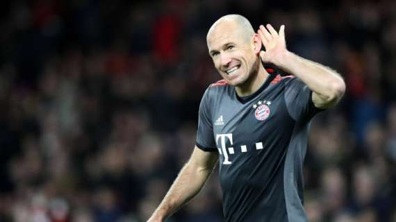 Bayern, Robben festeggia comunque: presenza numero 100 in Europa