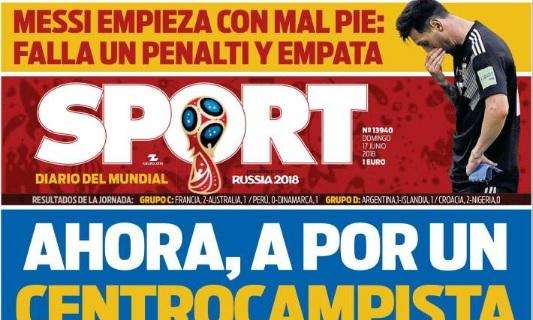 Barcellona, Sport: "E ora un centrocampista"