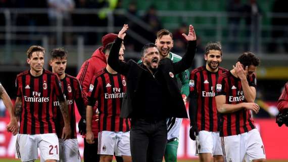 Le 16 d'Europa League - Milan, Gattuso sfrutta il DNA europeo