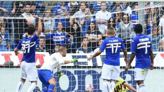 Sampdoria-Inter 1-1: il tabellino della gara