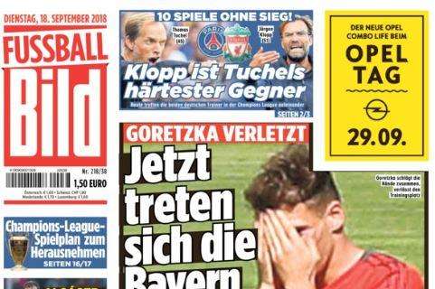 BILD: "Il Bayern si sta rompendo". Anche Goretzka ko