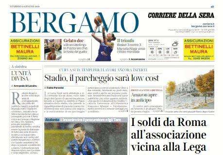 Il Corriere di Bergamo: "Lazio, l'assalto a Freuler ai Mondiali"