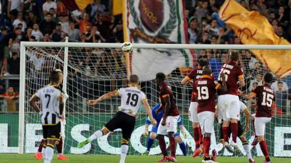 Roma-Udinese 0-0. Un bis scaramantico