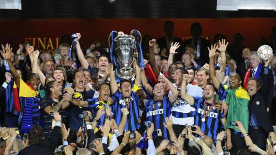 22 maggio 2010, l'Inter vince la Champions e riesce a centrare il Triplete