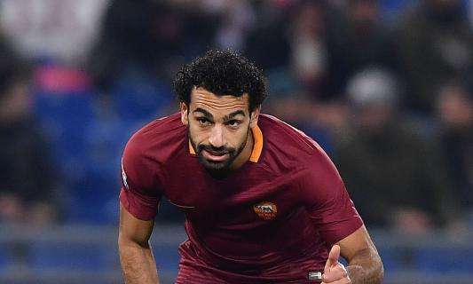 Roma, infortunio alla caviglia per Salah: derby a rischio