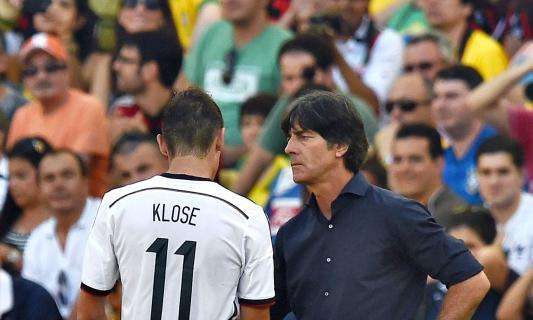 Germania, Low saluta Klose: "Perdiamo un grande uomo. Ci mancherà"