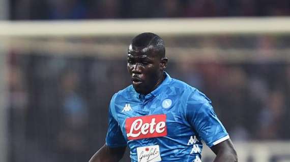 Napoli, De Laurentiis dice no a una maxi-offerta dello United per Koulibaly