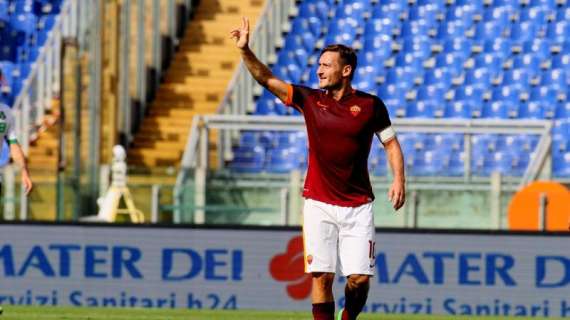 Roma, Totti: "Grazie a tutti per gli auguri, per me è un privilegio"