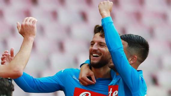 VIDEO - Benevento-Napoli 0-2, gol perla di Mertens poi chiude Hamsik
