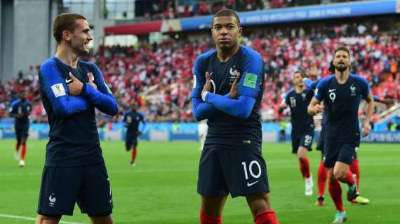 Pioggia di gol: Francia 4 e Mbappè 2. L'Argentina non difende