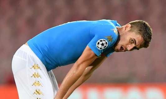Napoli, ag. Jorginho: "Il desiderio è rimanere, è carico per il finale di stagione"