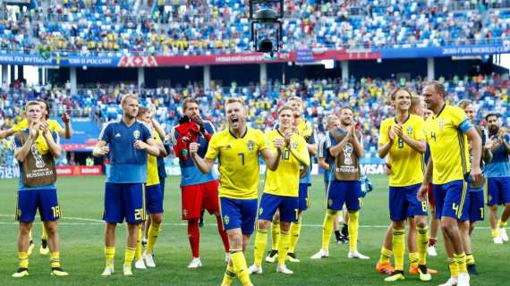 World Cup: Messico-Svezia 0-3: il tabellino della gara