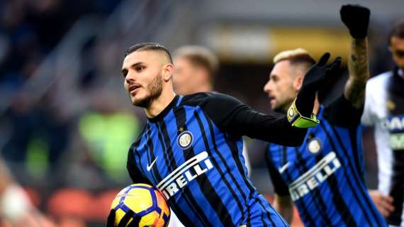 Icardi, 95° gol in nerazzurro: entra nella top 10 dell'Inter