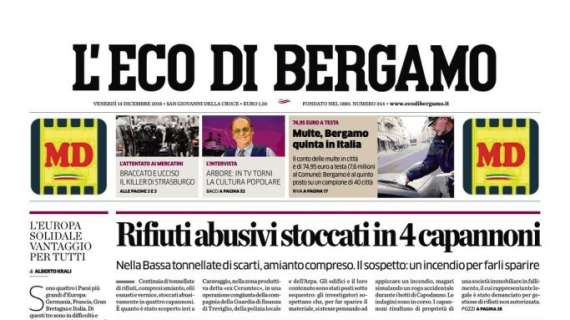 Atalanta-Lazio, l'ex Biava a L'Eco di Bergamo: "Sfida del bel gioco"