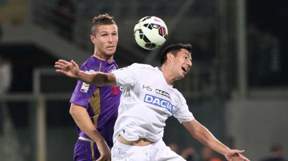 Udinese, Piris: "Mancata la reazione nella ripresa"