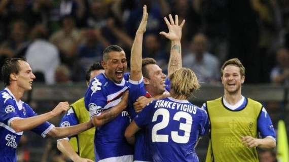 Sampdoria, 4-0 nel test con la Primavera: due gol per Cassano
