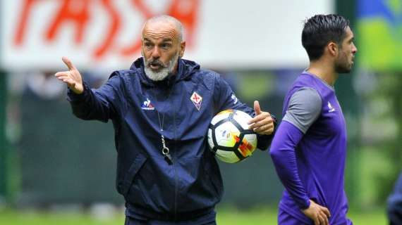 Fiorentina, prima sessione d'allenamento agli ordini di mister Pioli