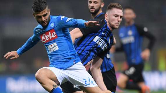 Napoli, addio vetta: attacco ancora sprecone, altro 0-0 con l'Inter