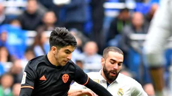 Valencia-Manchester United 1-0 al 17'. Soler porta avanti gli iberici