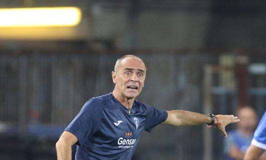 Empoli, Martusciello: "Lazio ha qualità, ma avremmo meritato il pari"